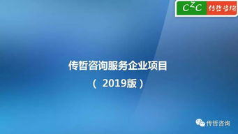 傳哲咨詢服務(wù)企業(yè)項(xiàng)目 2019版 企業(yè)咨詢——智啟未來，共創(chuàng)價(jià)值